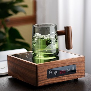 喝水杯子中式 玻璃杯茶杯耐高温茶水分离山海泡茶杯办公室家用男士