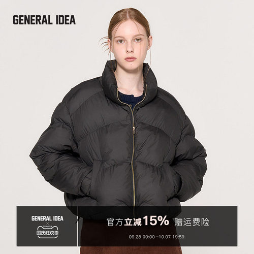 GENERAL IDEA BY BUMSUK韩国正品 泡泡加长袖设计棉服保暖面包服
