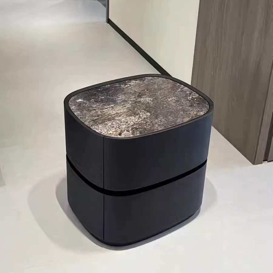 Million feel意式极简床边柜设计师款ins星际银河 主卧轻奢床头柜