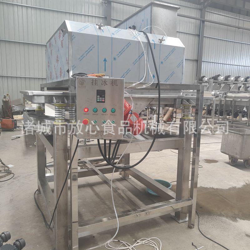全自动鱿鱼挂冰机 鱼虾螃蟹海产品挂冰机 多功能海鱼振动挂冰机