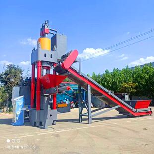 车床废料压饼机不锈钢屑压饼机铝屑刨花屑压饼机