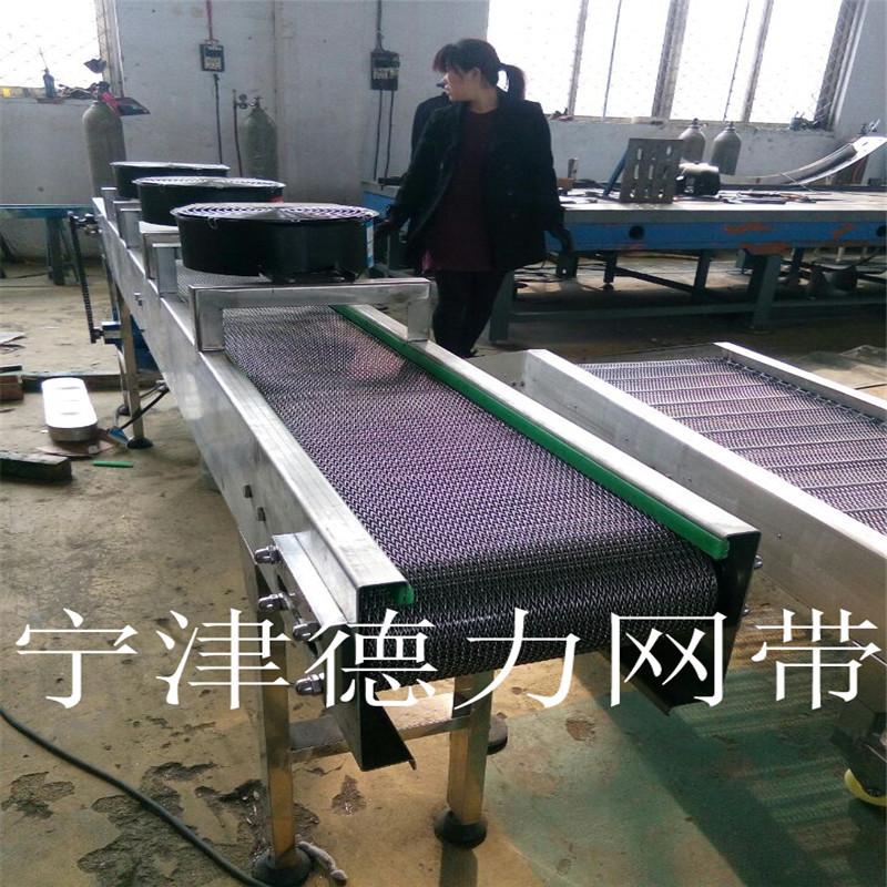 不锈钢网链传送带烘干设备食品级输送网带风冷网带输送机