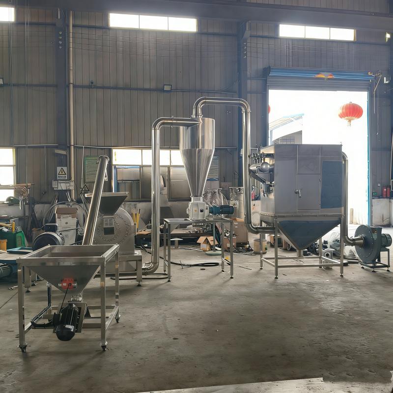 304不锈钢齿盘粉碎机泡水大米粉碎机辣椒烧烤撒料八角茴香磨粉机