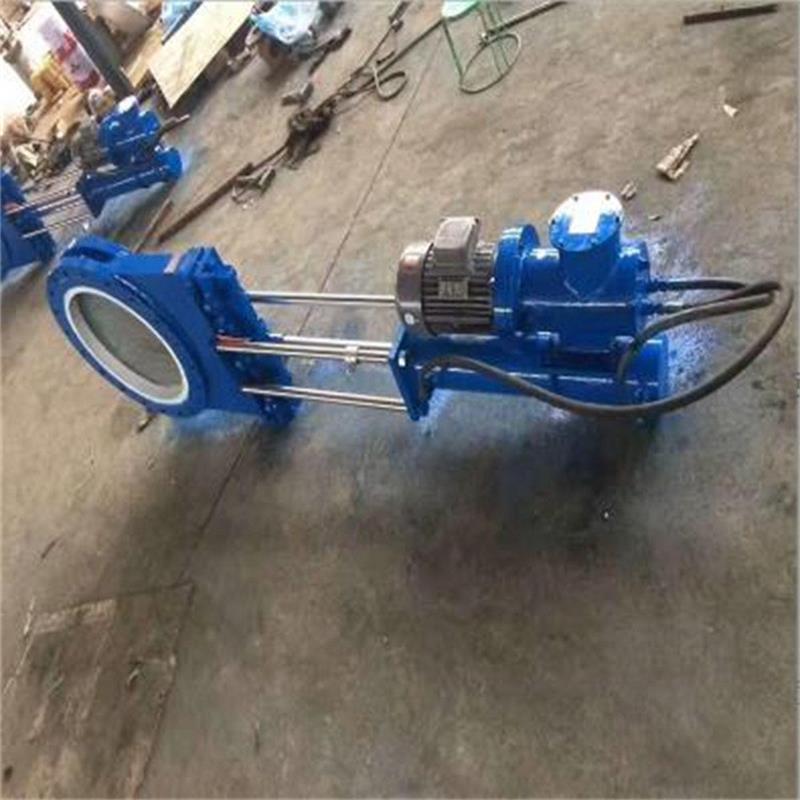 电液联动陶瓷刀型闸阀 PZ273TC-10C 陶瓷插板阀 DN250