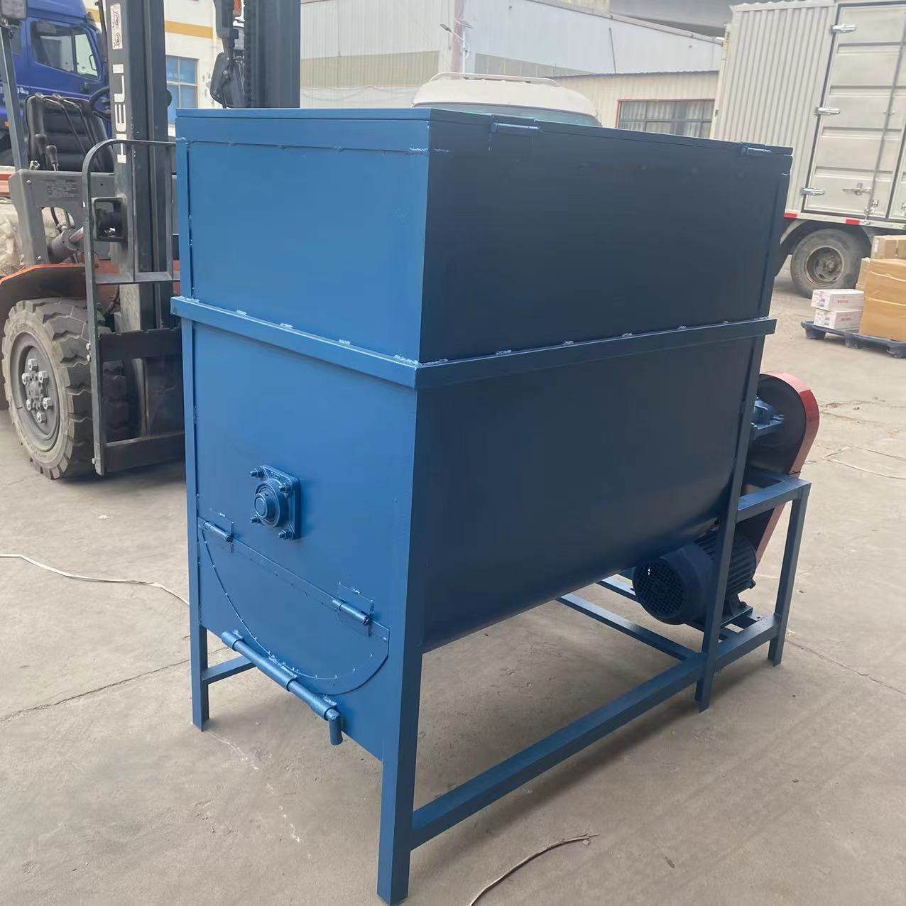 鲁强牌卧式混合搅拌机 不锈钢混料搅拌机 100斤不锈钢混合拌料机,五金/工具,拌料机,淘宝优惠券,粉丝福利购,淘宝优惠卷