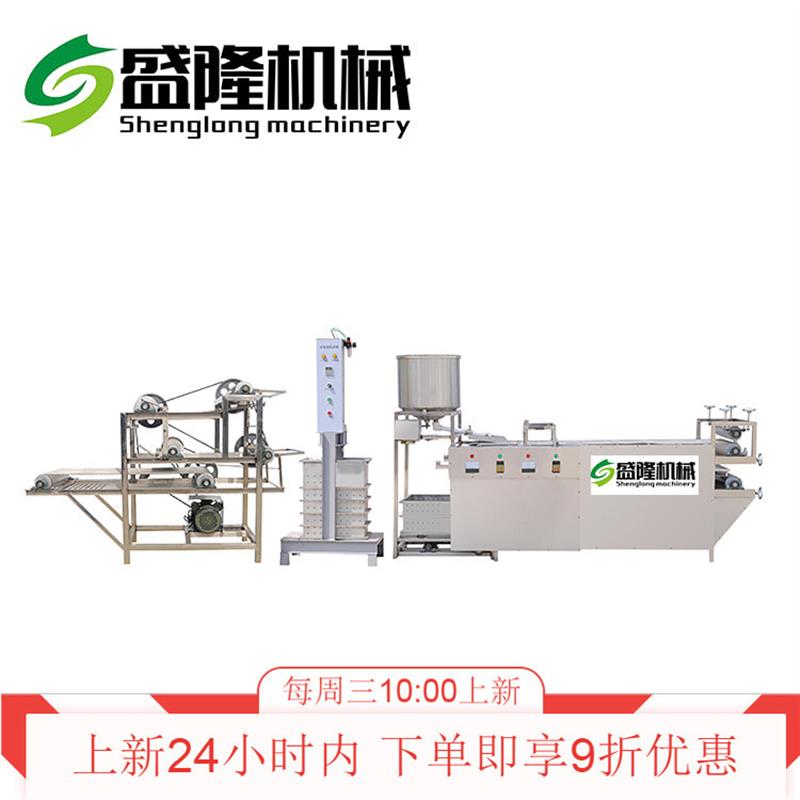 六米数控豆腐皮机 五香豆腐皮千张机 盛隆全自动豆制品机械
