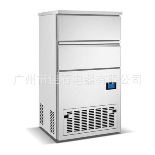 新款 110V 圆形冰机 80KG Cylinder ice machine 圆柱制冰机厂家
