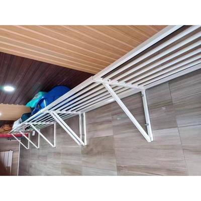 镀锌壁挂式仓储车库架子储藏室收纳杂物地下室挂墙上货架壁挂置物