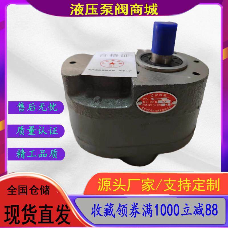 机床锯床齿轮泵CB-B2.5/B4/B6/B10/B16/B20/B25/B32润滑泵输油泵