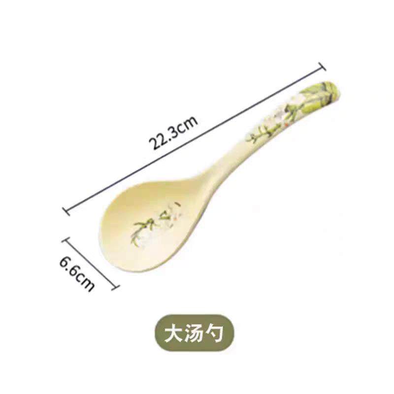 铃兰繁花似锦陶瓷小勺喝汤大勺创意格调家用餐具调羹汤匙,餐饮具,调羹/饭勺,淘宝优惠券,粉丝福利购,淘宝优惠卷