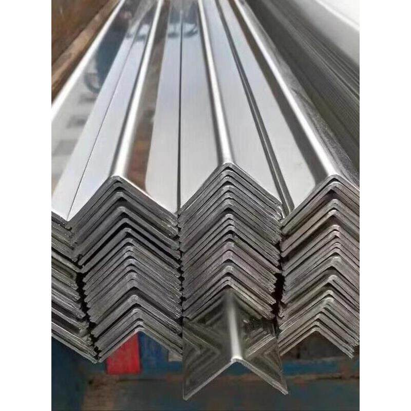 304/201不锈钢角铁角钢双面抛光光面等边角钢货架支撑 6米/支