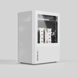 Rider mesh白色SFX台式 风冷可携式 直插主 ITX铝合金cnc塔式