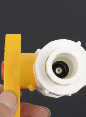 Ppr双接头全塑钢芯球阀2025 32 40 50 63Ppr水管配件Ppr阀门