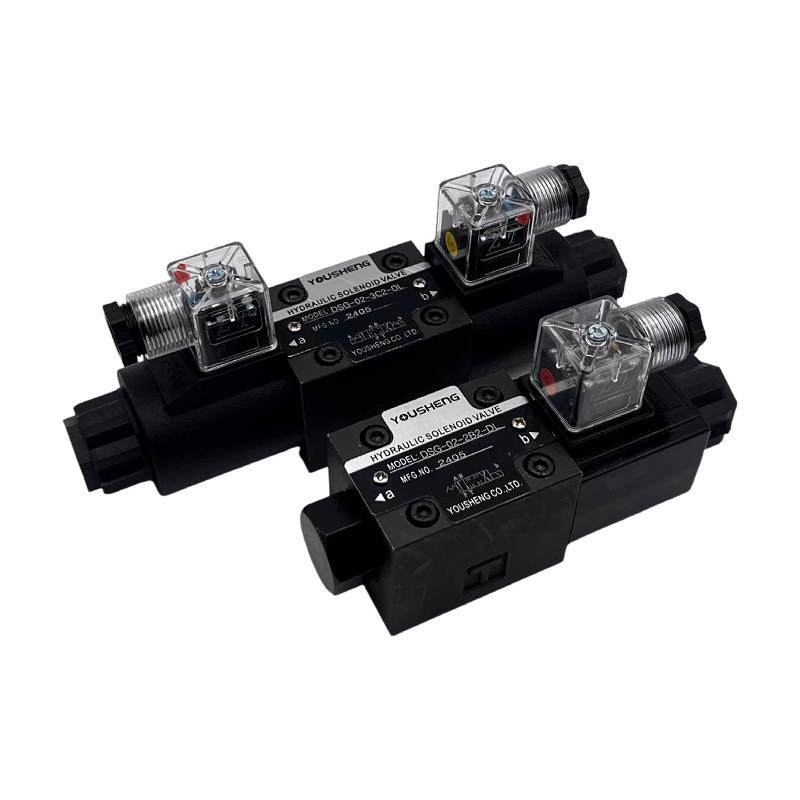 友盛液压电磁换向阀DSG-02-3C2-DL 2B2 2B3 2D2 3C3 C4 C6