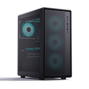 金河田简誉极pro宽体台式电脑机箱240水冷ATX大板 8风扇网孔散热