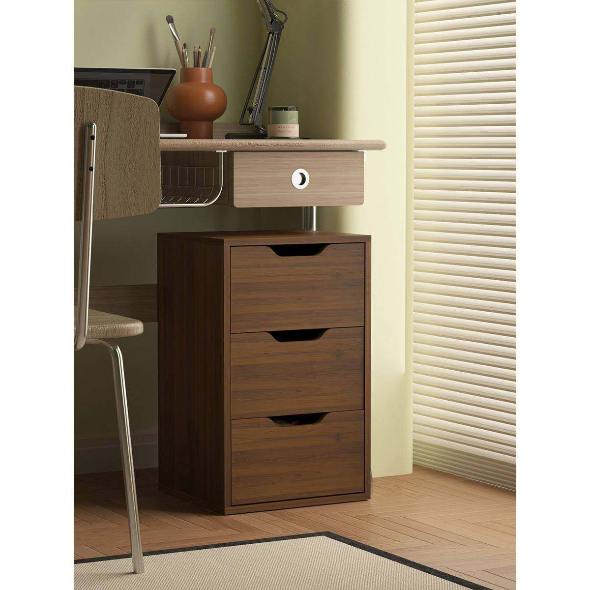 落地文件柜抽屉式收纳柜办公室家用桌下储物柜大容量整理柜杂物柜,收纳整理,收纳柜,淘宝优惠券,粉丝福利购,淘宝优惠卷