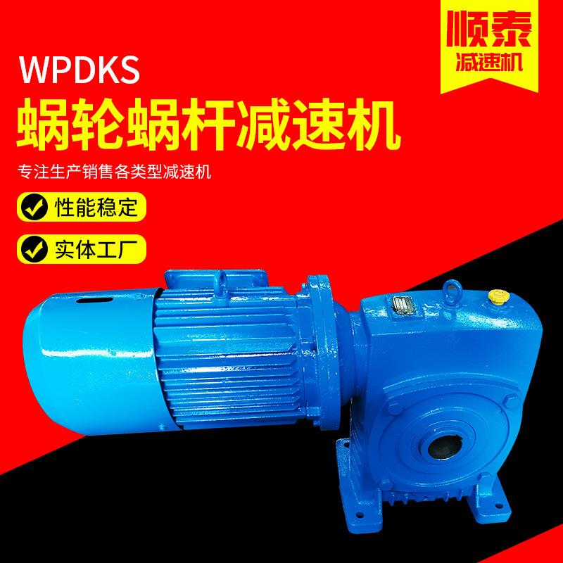 厂家定制WPDS蜗轮蜗杆减速机 低噪音微型变速箱减速器