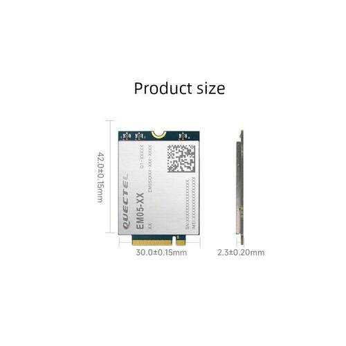 移远物联网4G全网通CAT通信模块EM05网络模组M.2封装