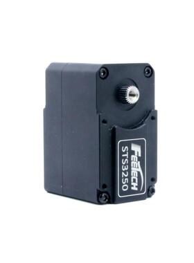 飞特12V全金属50KG扭力360度可连续转双轴STS3250机器人串口舵机