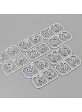 MINI-Z MR02,MR03用各度数全套轮毂,塑料轮毂,白色车轮MZH131W