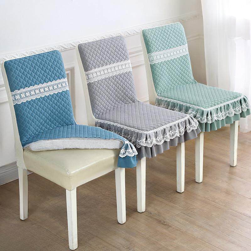 海绵椅子套罩加厚防滑底坐垫通用矮背高靠背防猫抓实木餐桌凳皮座