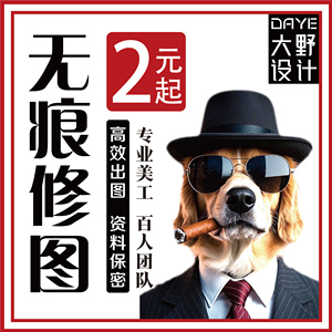 专业P图修图 PS无痕修改数字 照片去水印