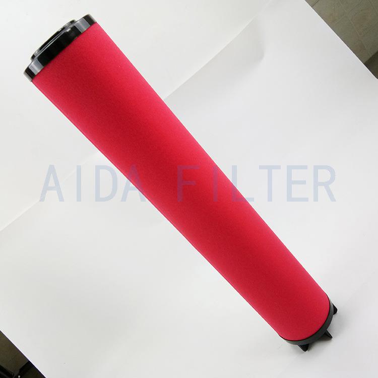 油水分离过滤器滤芯 压缩机玻璃纤维滤筒 空压机后置精密滤芯