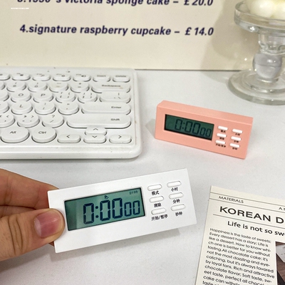 迷你计时器学生刷题 自律 简约新款多功能计时闹钟时钟三合一