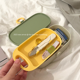家用实用可携式 针线盒套装 学生宿舍缝补工具多功能小型缝纫针线包