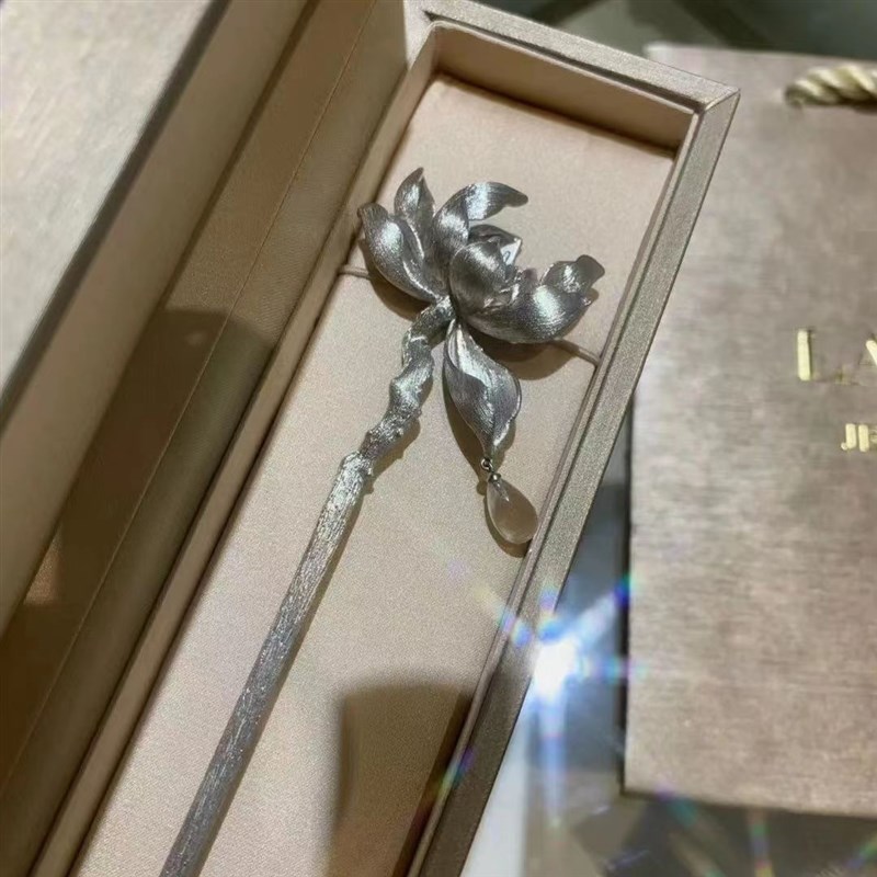 陌上花开新中式后压发簪凤钗大福同款结婚簪子新娘古风情人节礼物