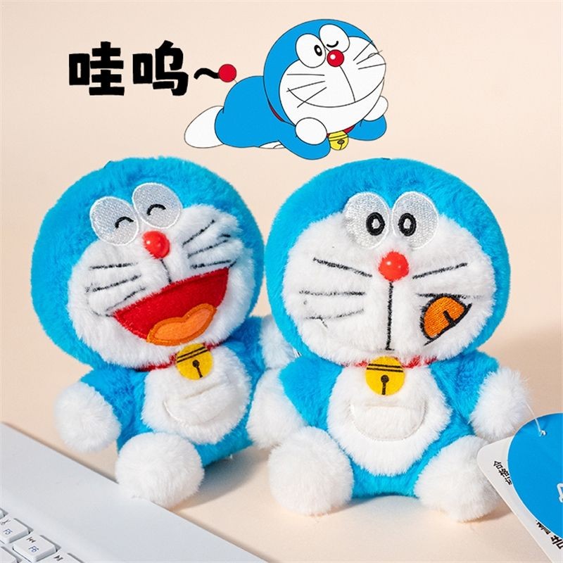 哆啦a梦挂件正版A机器猫毛