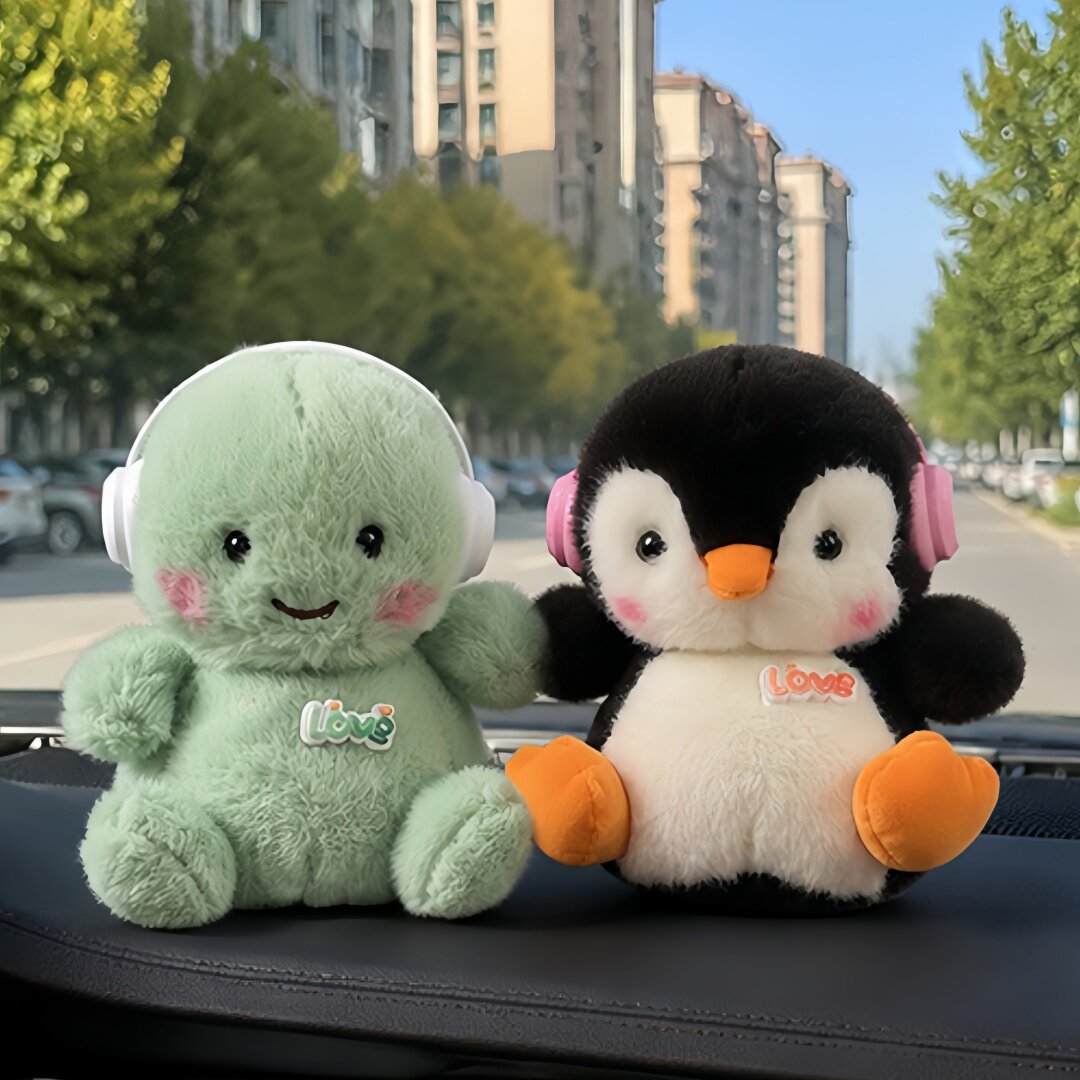桌面车载小玩偶娃学习搭子
