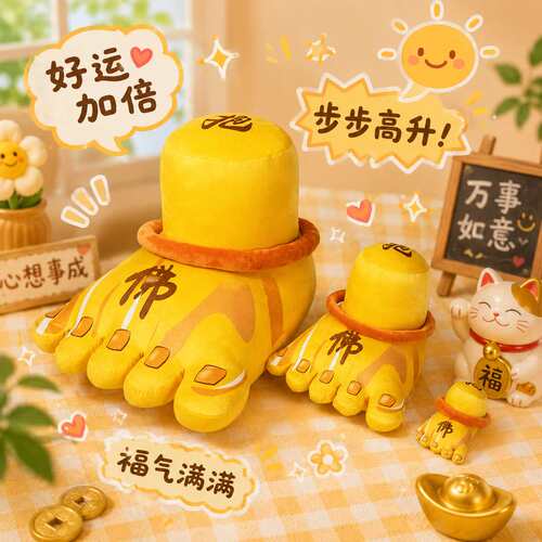 临时抱佛脚玩偶公仔毛绒具