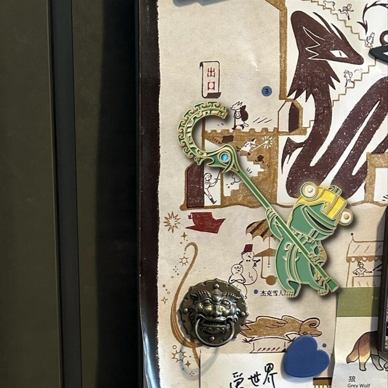 哪吒2电影周边结界兽磁吸冰箱贴动漫电影周边收藏纪念哪扎2
