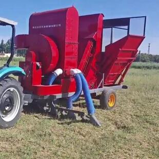 中药材种子收获机吸拾机，丹参黄芪白术连翘黄岑远志花菜种子收获
