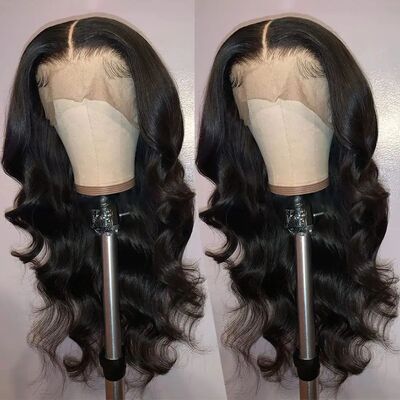 Body Wave 13*4 Lace Front Synthetic Wigs,Long Glueless Lace
