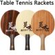 Pure Table Top Ebony Wood 7Ply Rackets Tennis Spirit BOKI