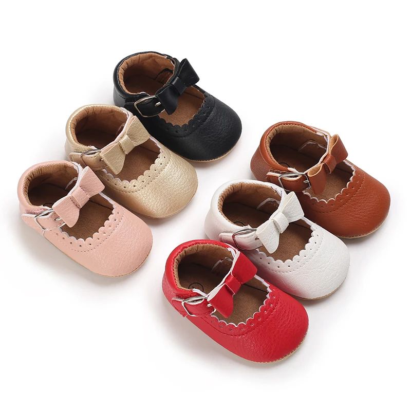 FOCUSNORM 0-18M Baby Girls Boys Princess Shoes Sweet Style S