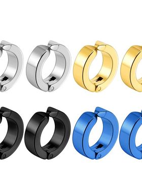 1 pair Fashion Ear Clip Non Piercing Earrings Fake Earrings