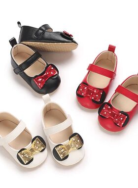 Baby Girl Cute Bow Shoes Spring Autumn Toddlers Prewalkers W