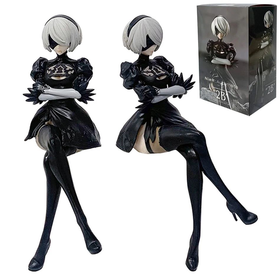 15CM NieR:Automata Yorha No. 2 Type B PVC Anime Action Figur