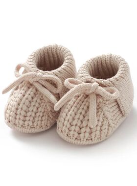 Baby Shoes Knitted Infant Child Bed Footwear 0-18M Cute Turn