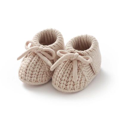 Baby Shoes Knitted Infant Child Bed Footwear 0-18M Cute Turn