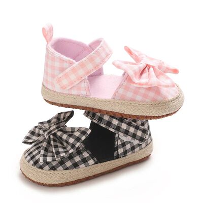 0-18 Months Girl Lattice Baby Princess Shoes Casual Anti sli