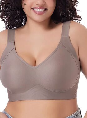 FallSweet Push UP Bra for Women Seamless Plus Size Bras Thin