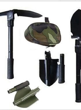 Foldable Portable Truck Mounted Engineer Shovel Camping Tent