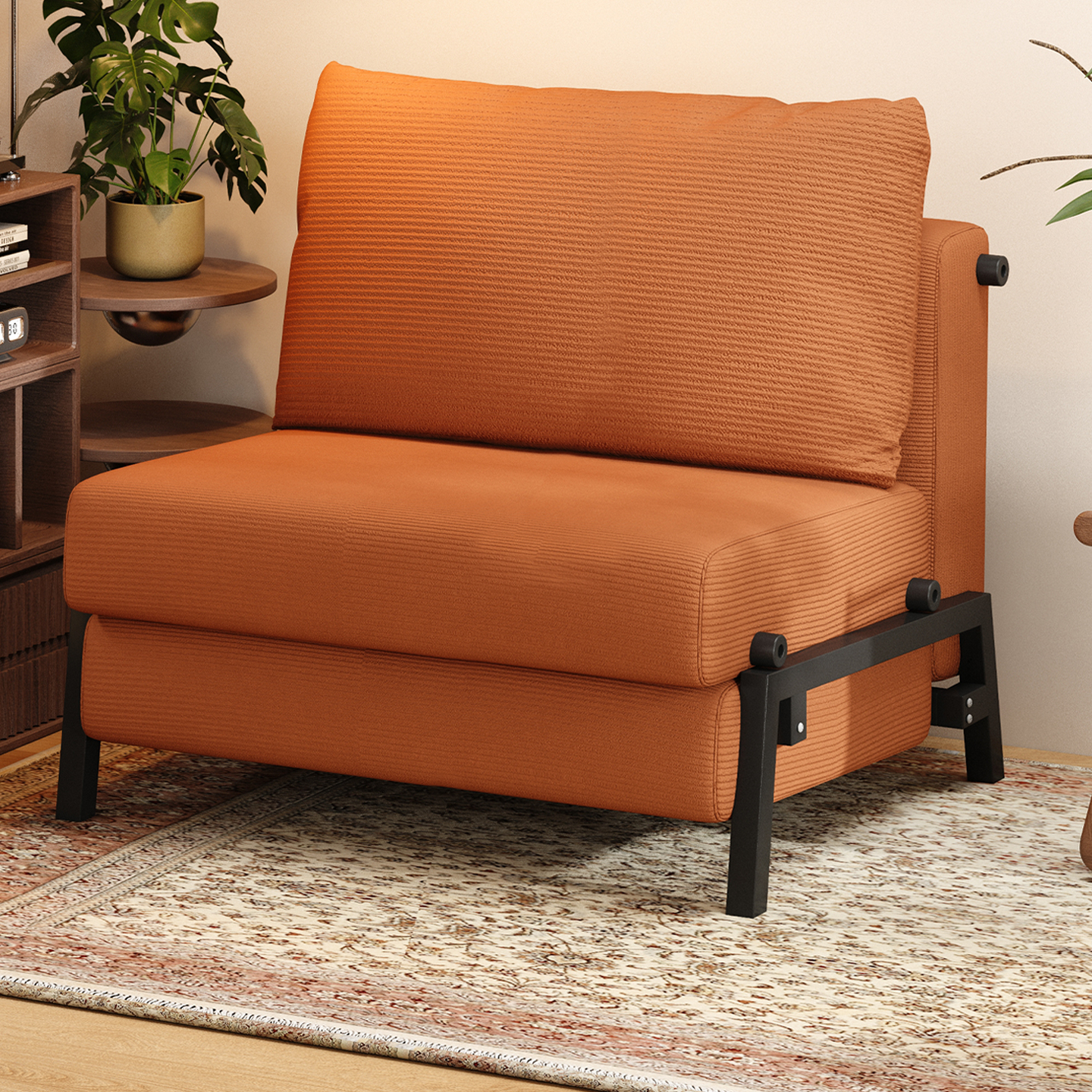 沙发床折叠两用2025新款家用客厅书房阳台单人伸缩一体小户型沙发