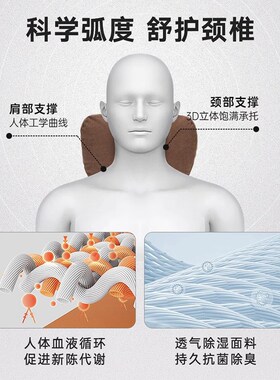 汽车头枕s级迈巴赫奔驰宝马座椅靠枕车用枕头腰靠护颈枕生物绒