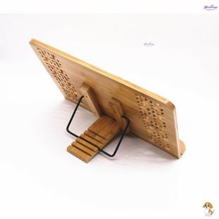 高档木制古琴谱架看书架阅读书架经书乐谱毛笔书法临帖架书靠书夹