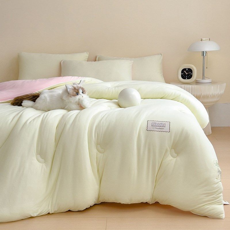 A类大豆纤维被子冬被棉被冬季加厚保暖被芯单人宿舍学生春秋被褥,床上用品,化纤被,淘宝优惠券,粉丝福利购,淘宝优惠卷